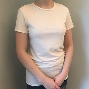 Calvin Klein White Short Sleeve Tee S